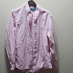 Polo by Ralph Lauren Pink Casual Button Down Shirt
